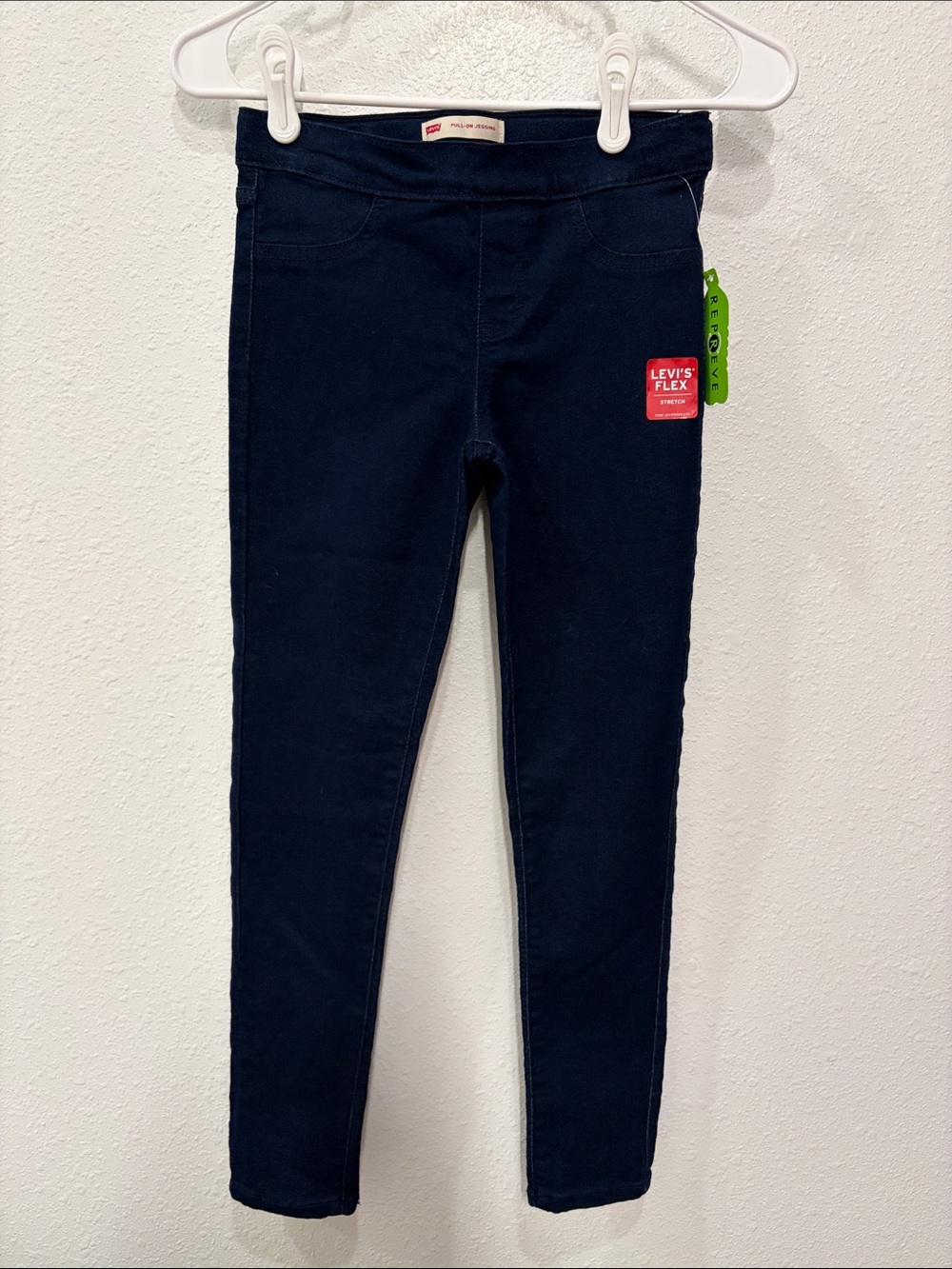 Levi's Girls Navy Stretch Jeggings